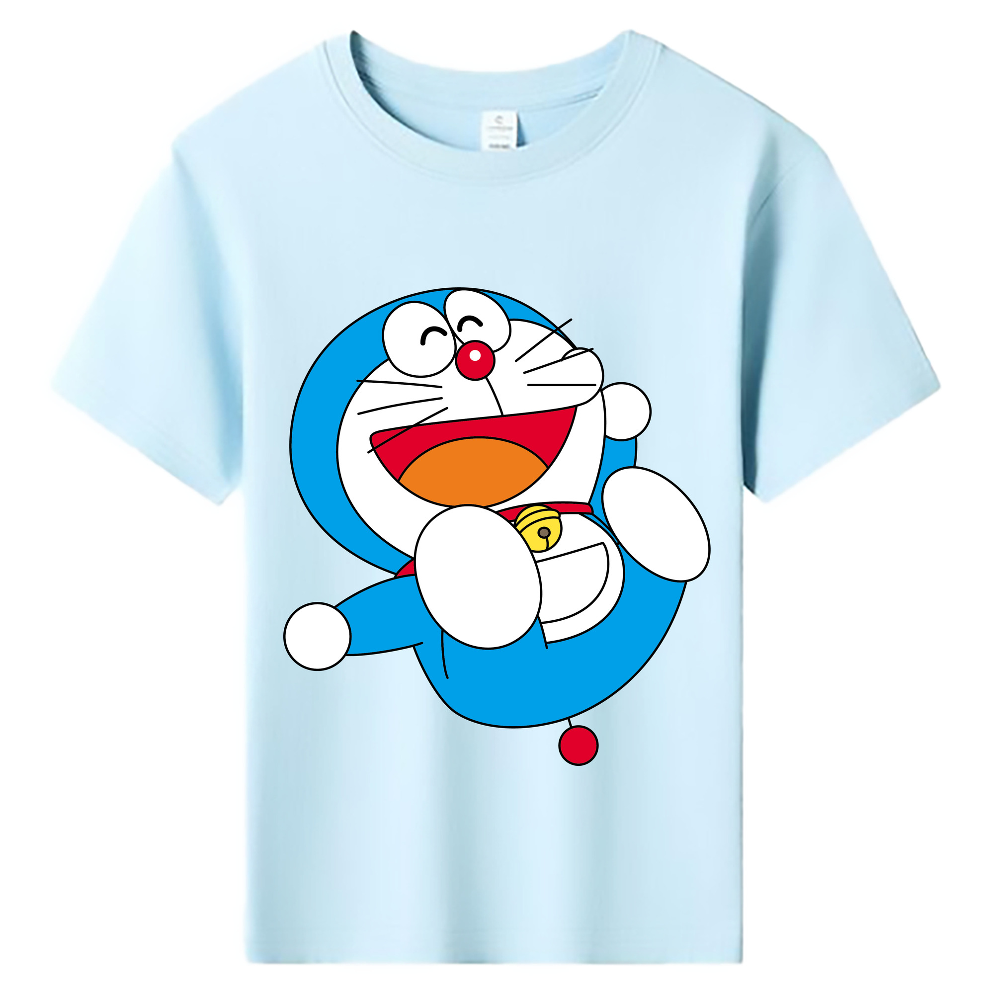 （画像用） ドラえもん Doraemon 綿100％キッズTシャツ（フロントプリント）